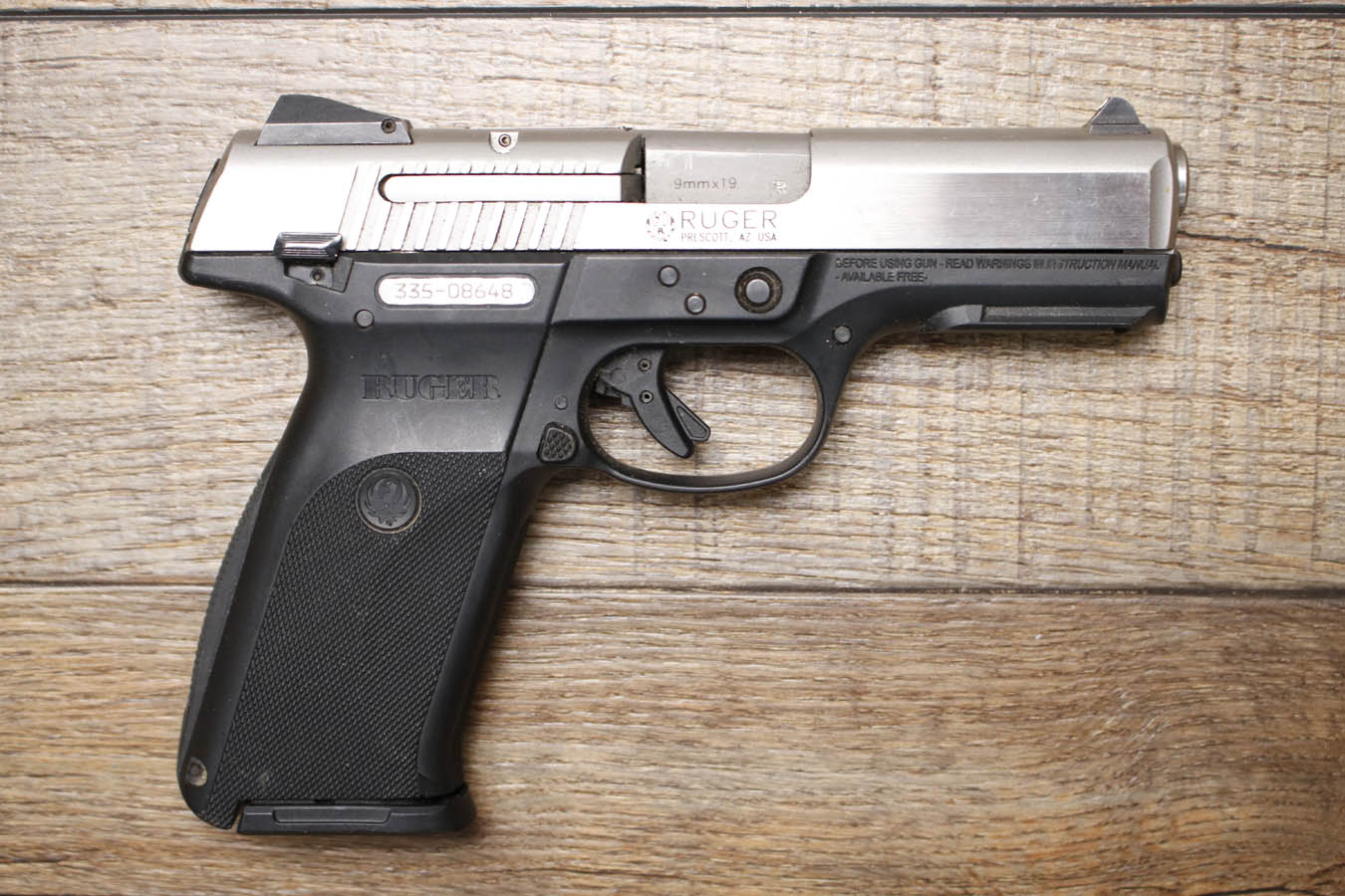 RUGER SR9 9mm Police Trade-In Pistol