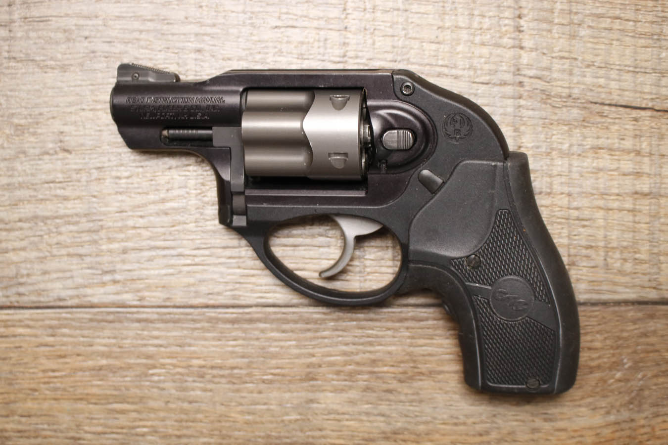 RUGER LCR 38SPL Police Trade-In Revolver with Crimson Trace Laser
