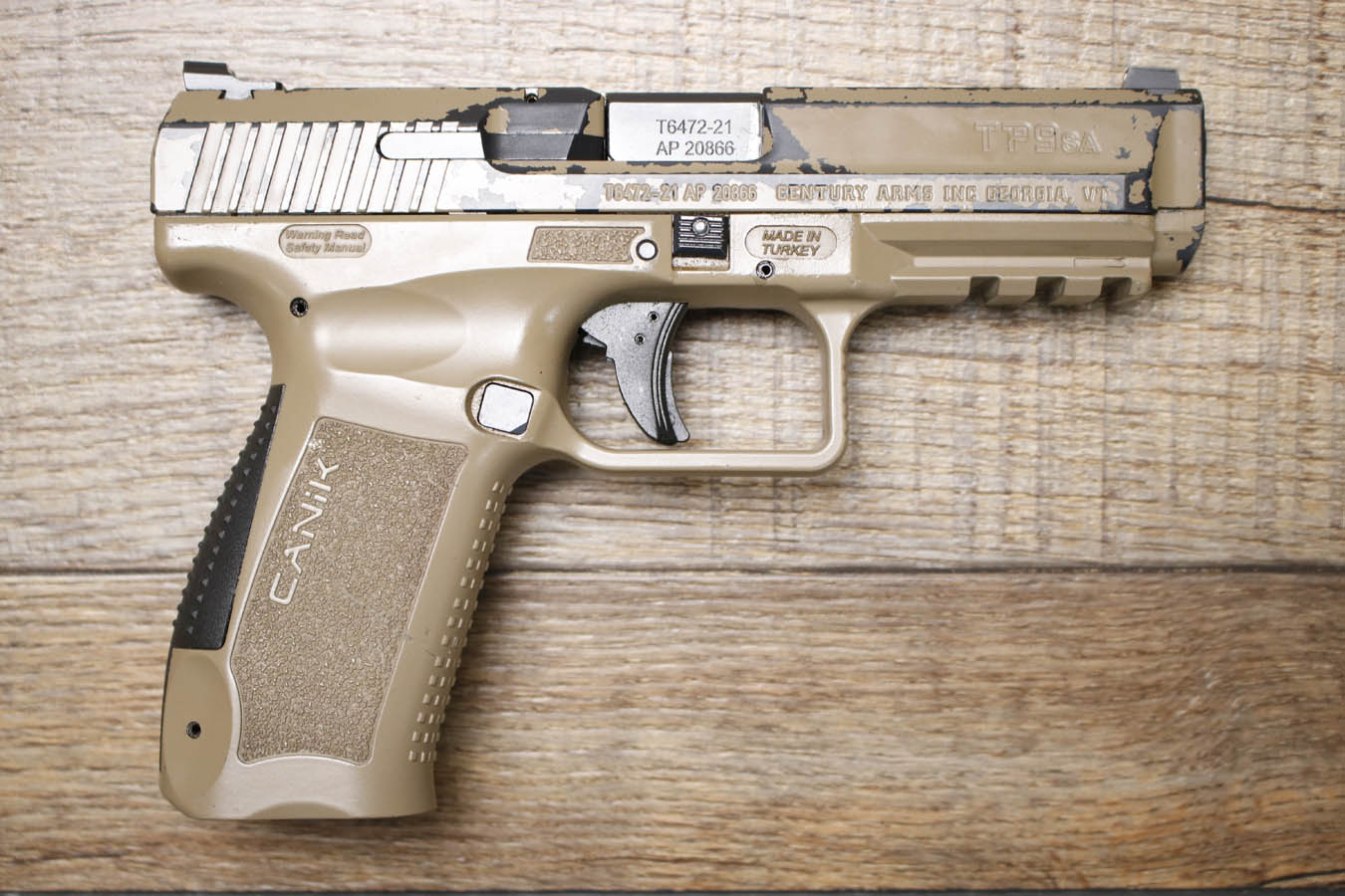 CANIK TP9SA 9mm Police Trade-In Pistol (No Magazine)