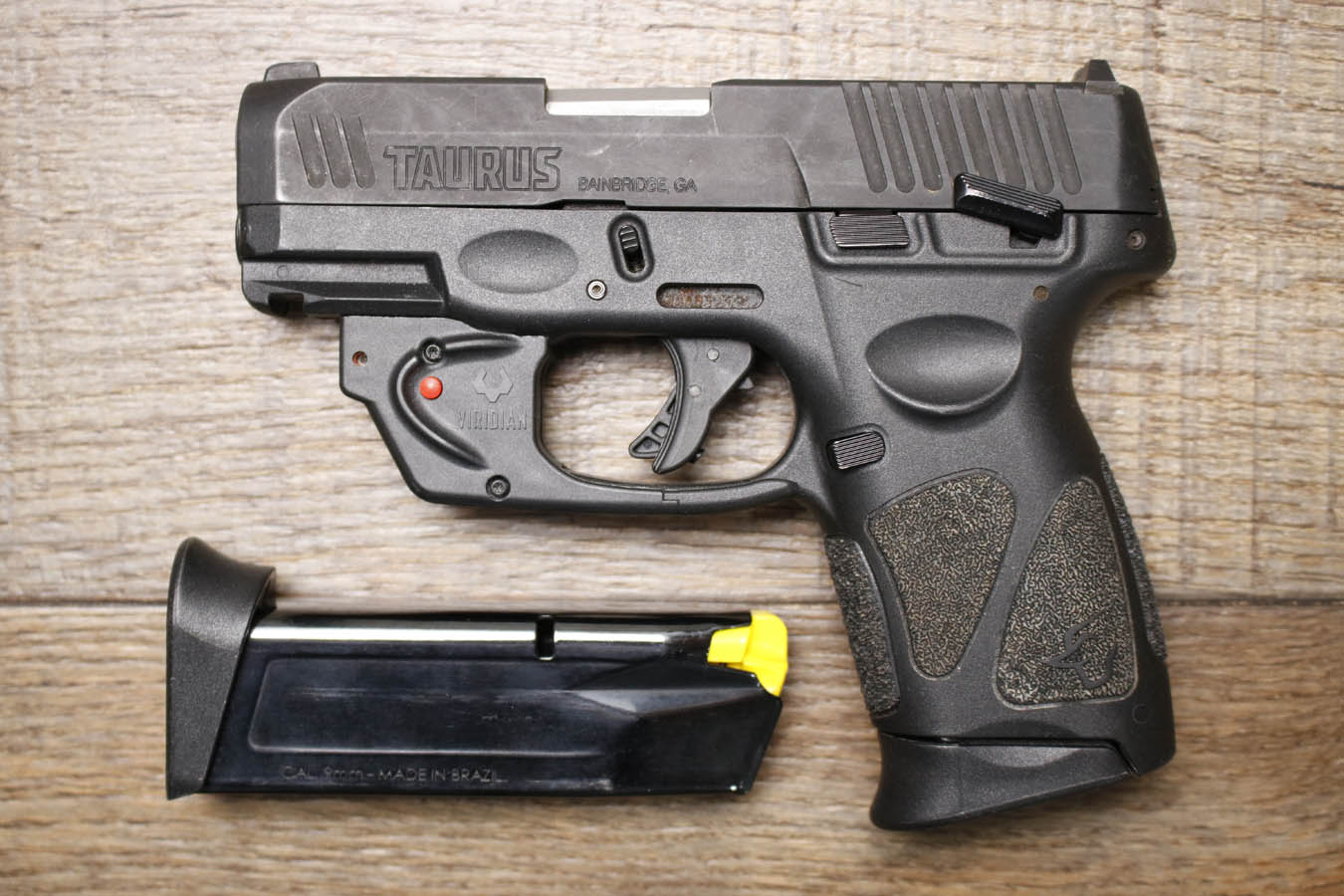 TAURUS G3C 9mm Police Trade-In Pistol with Laser and Two Magazines