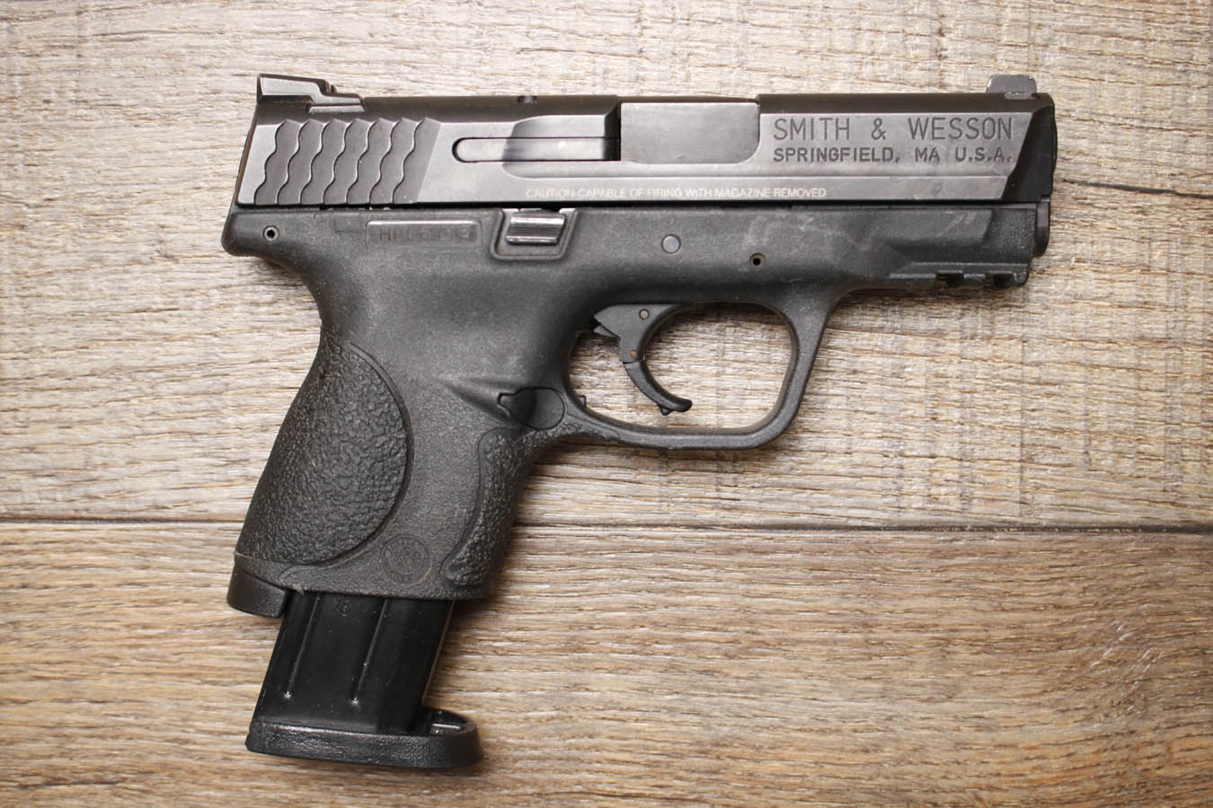 SMITH AND WESSON M&P9C 9mm Police Trade-In Pistol