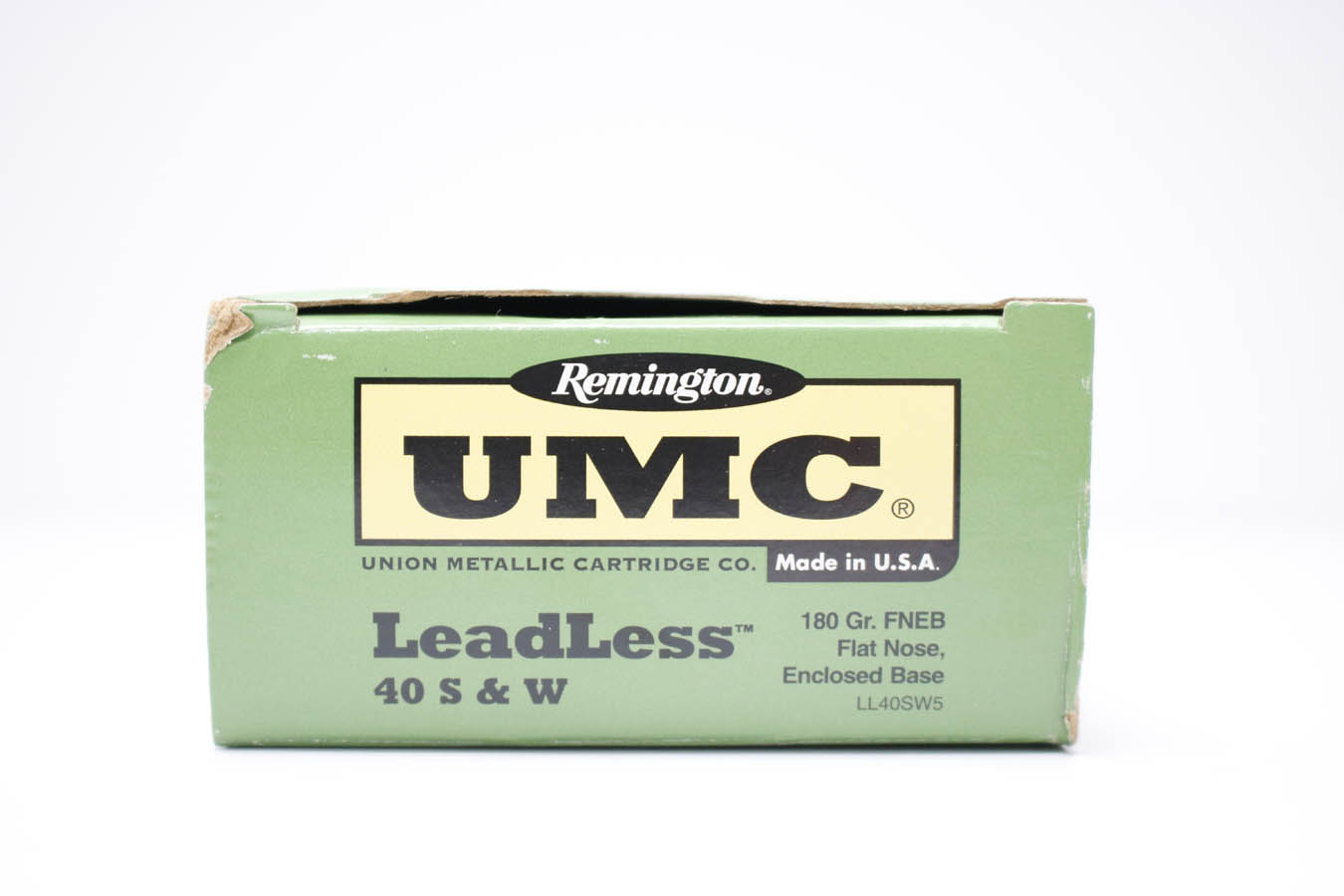 REMINGTON 40 S&W 180 gr FNEB Leadless UMC Police Trade Ammo 50/Box