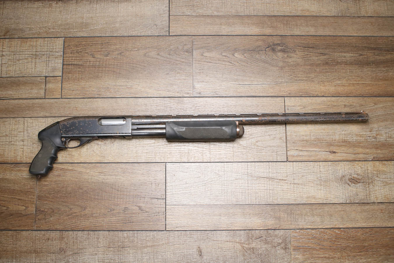 REMINGTON 870 Wingmaster 12GA Police Trade-In Pistol Grip Shotgun