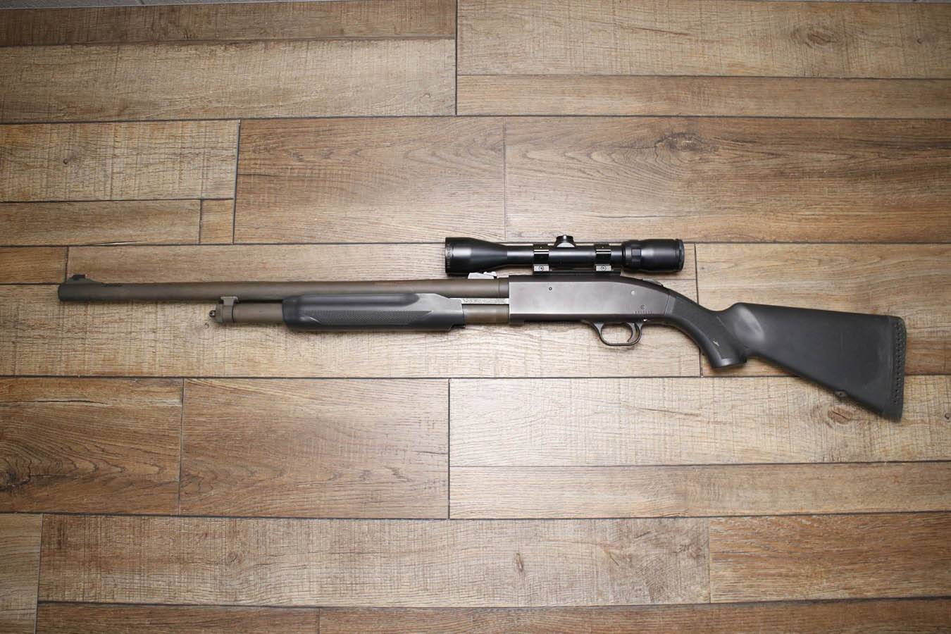 MOSSBERG 500A 12GA Police Trade-In Shotgun with Scope