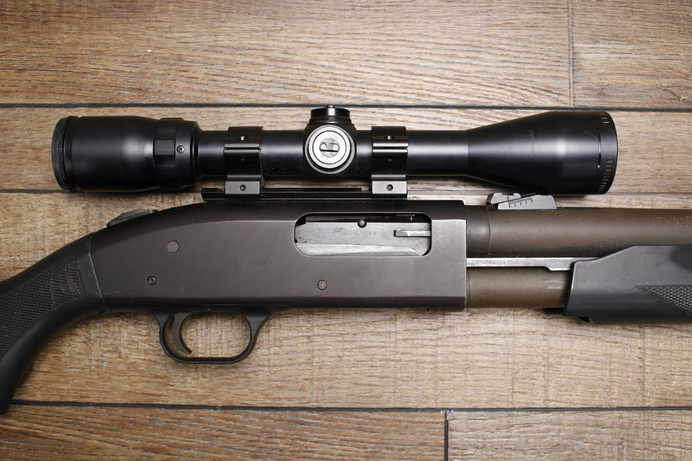 MOSSBERG 500A 12GA Police Trade-In Shotgun with Scope