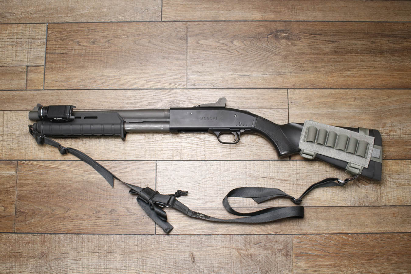 MOSSBERG 590A1 12GA Police Trade-In NFA Short Barrel Shotgun with Streamlight TLR-1 HL