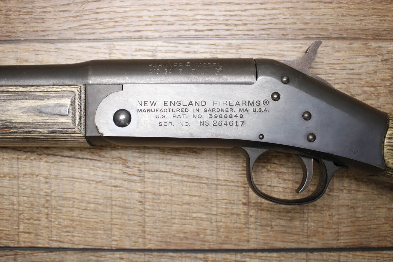 NEW ENGLAND FIREARMS Pardner 410GA Police Trade-In Shotgun
