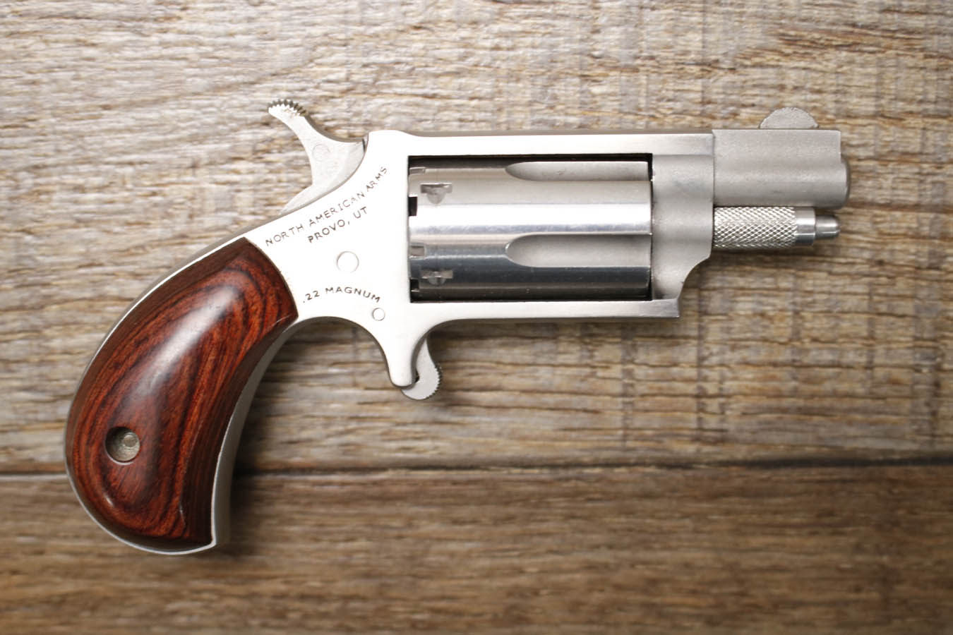 NORTH AMERICAN ARMS Derringer 22WMR Police Trade-In Revolver