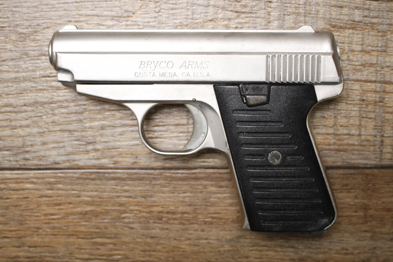 BRYCO 38 380ACP Police Trade-In Pistol (No Magazine)