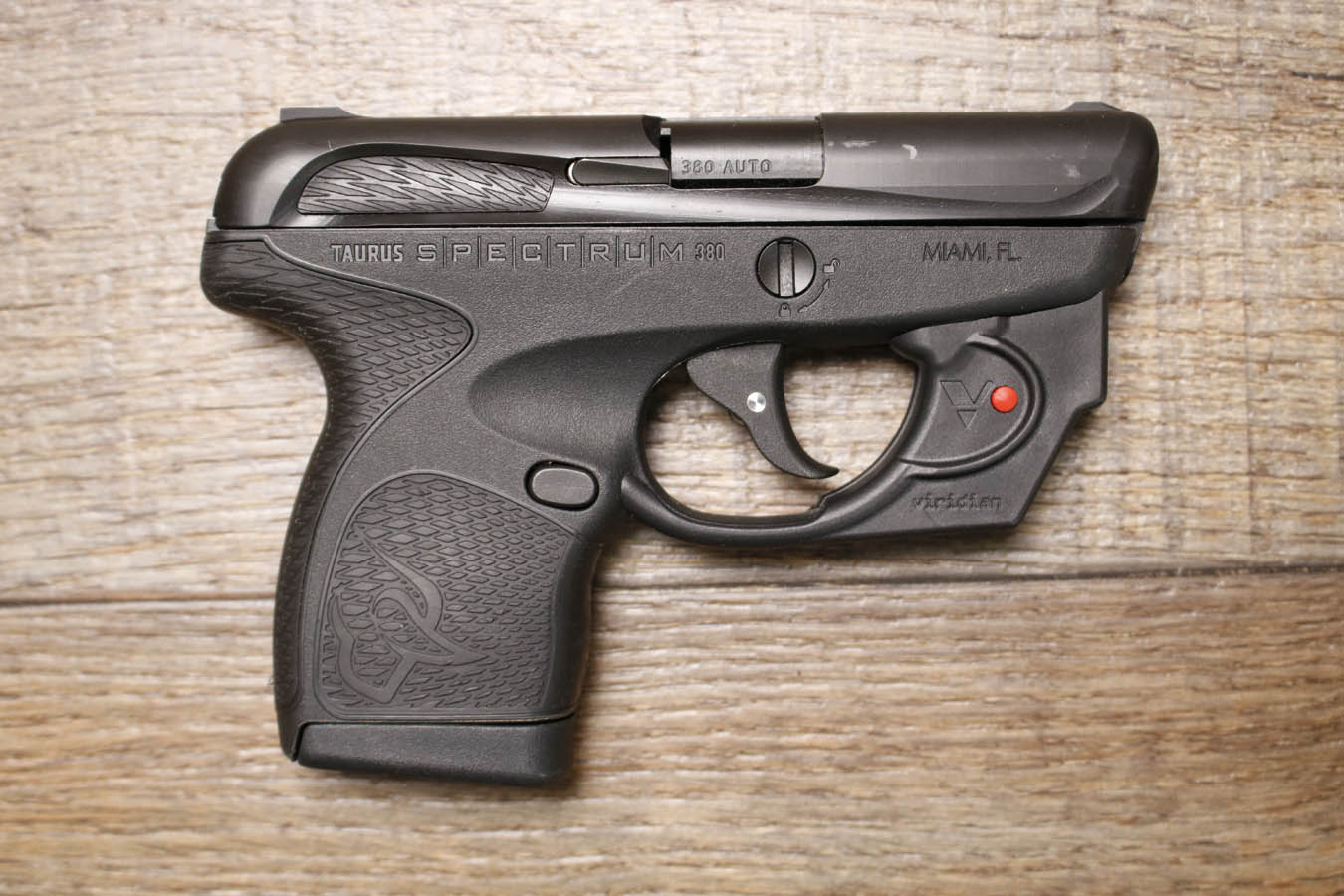 TAURUS Spectrum .380 Auto Used Micro-Compact Pistol with Viridian Laser