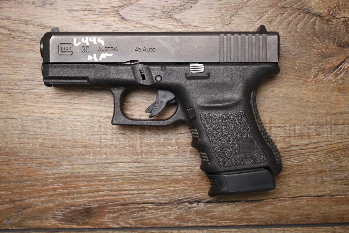 GLOCK 30 Gen3 45 ACP Police Trade-In Pistol