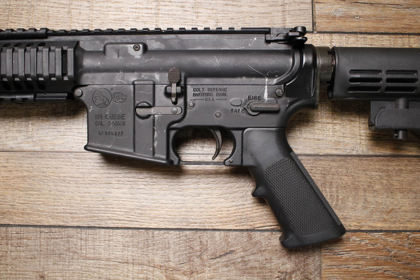 COLT LE6940 M4 Carbine 5.56mm Police Trade-In Rifle with Quad Rail (No Magazine)