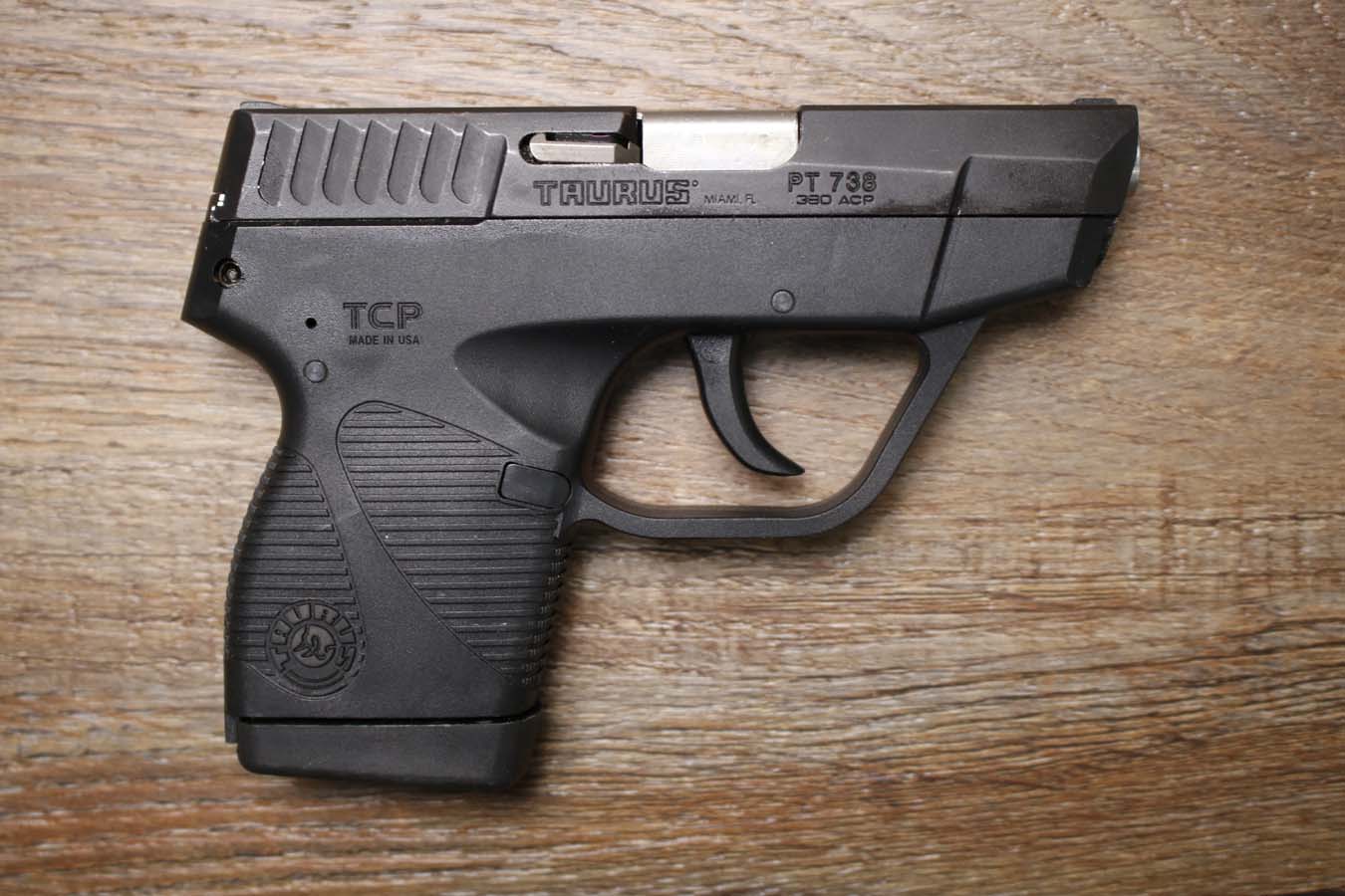 TAURUS PT738 TCP 380 ACP Police Trade-In Pistol