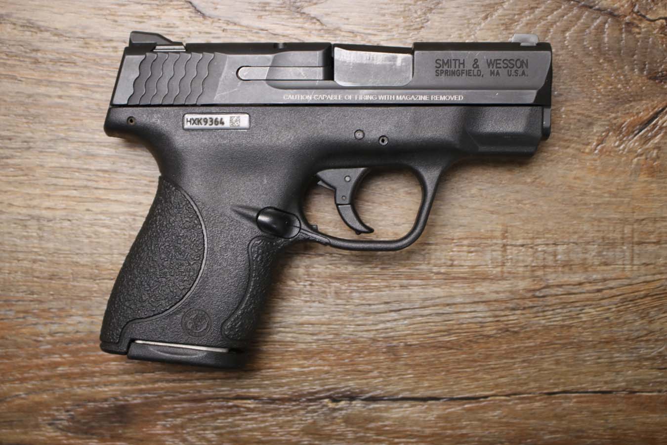 SMITH AND WESSON M&P9 Shield 9mm Police Trade-In Pistol