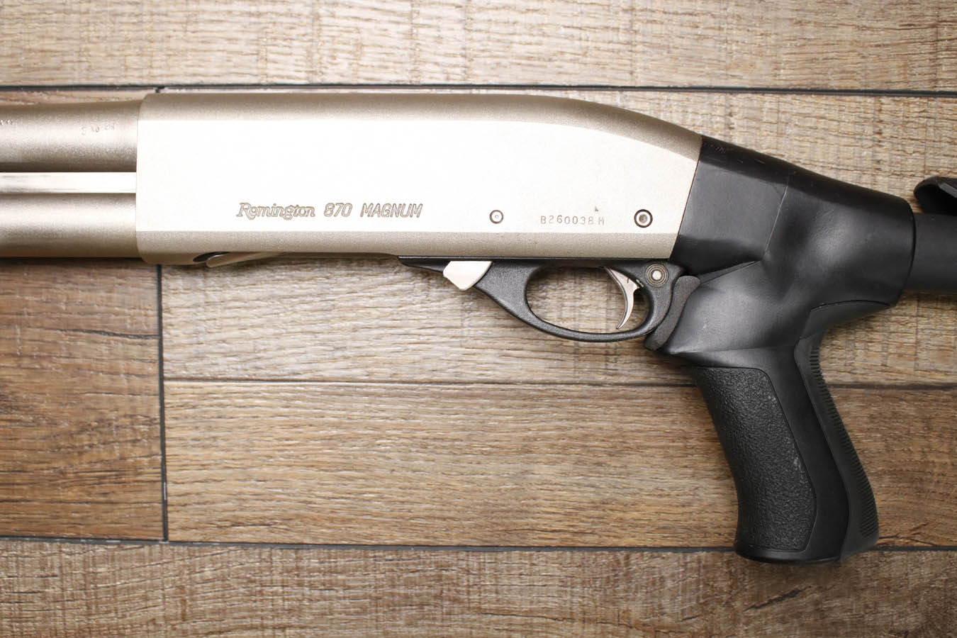 REMINGTON 870 Marine Magnum 12GA Police Trade-In Shotgun with Pistol Grip