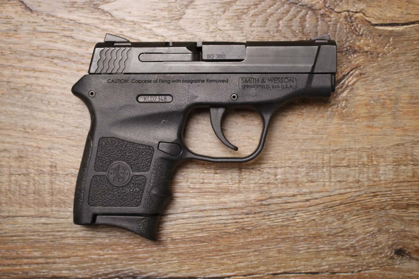 SMITH AND WESSON Bodyguard 380 ACP Police Trade-In Pistol