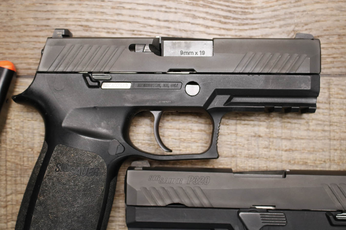 SIG SAUER P320 Carry 9mm Police Trade-In Pistol (Good Condition) with Night Sights