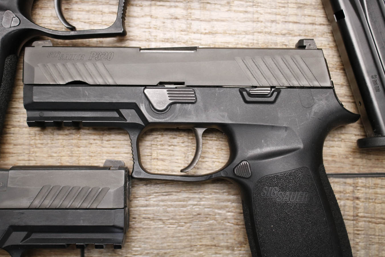 SIG SAUER P320 Carry 9mm Police Trade-In Pistol (Good Condition) with Night Sights