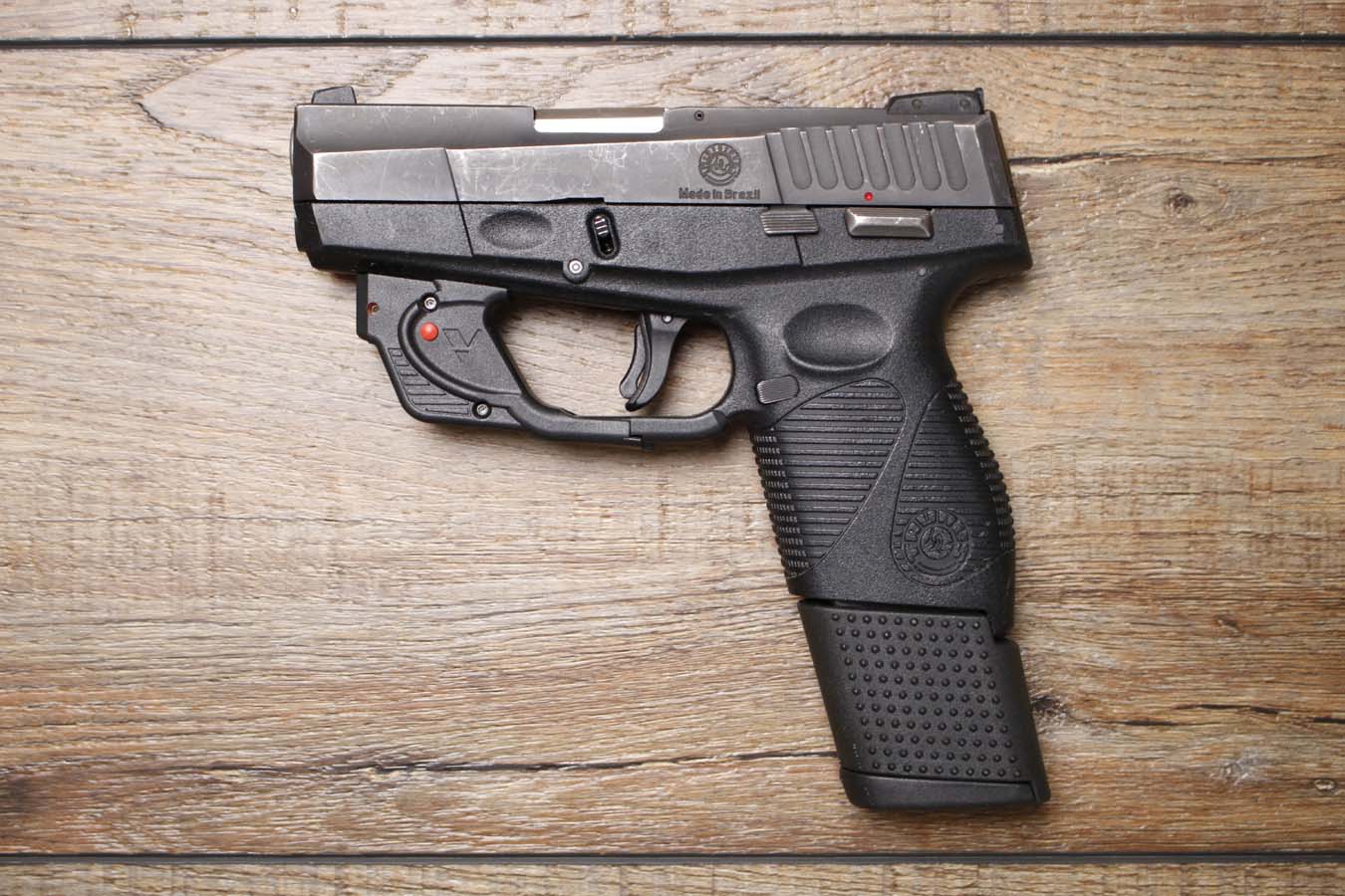 TAURUS PT709 Slim 9mm Police Trade-In Pistol with Laser