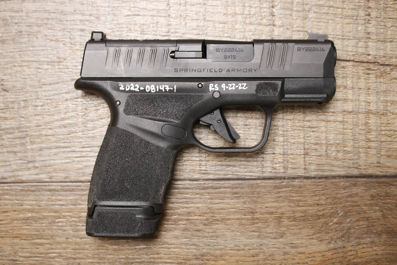 SPRINGFIELD Hellcat OSP 9mm Optic Ready Police Trade-in Pistol with Holster