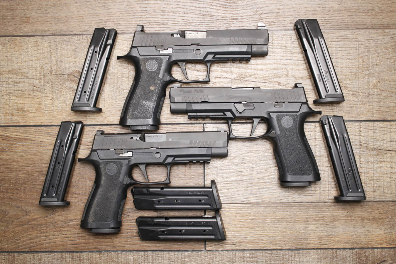 SIG SAUER P320 X-Series Full Size Optic Ready 9mm Police Trade-In Pistol (Good Condition)