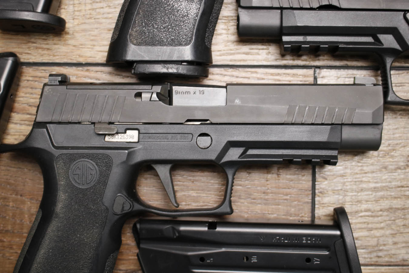 SIG SAUER P320 X-Series Full Size Optic Ready 9mm Police Trade-In Pistol (Good Condition)