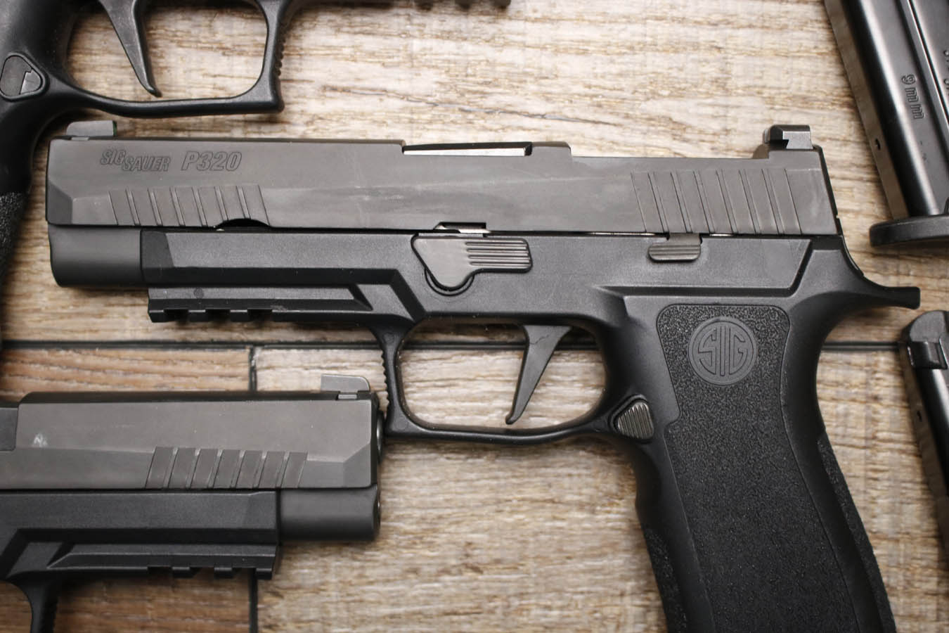 SIG SAUER P320 X-Series Full Size Optic Ready 9mm Police Trade-In Pistol (Good Condition)