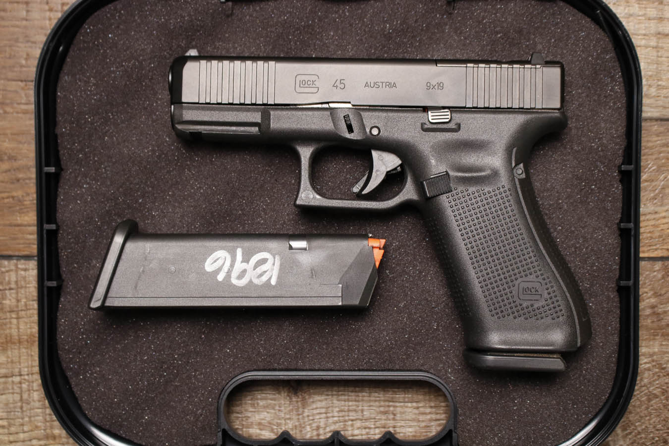 GLOCK 45 MOS 9mm Optic Ready Police Trade-In Pistol (DeltaPoint Pro Cut)