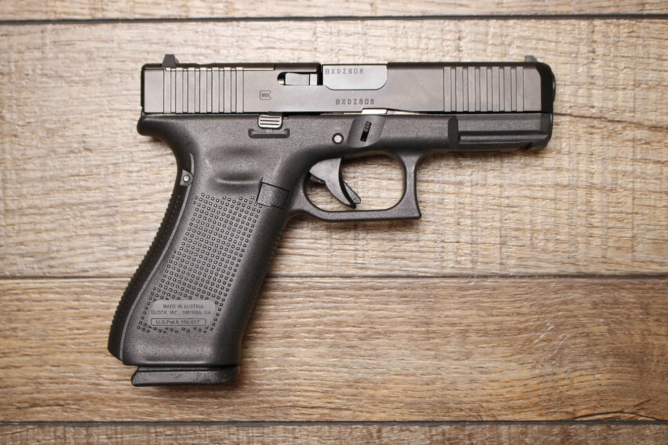 GLOCK 45 MOS 9mm Optic Ready Police Trade-In Pistol (DeltaPoint Pro Cut)