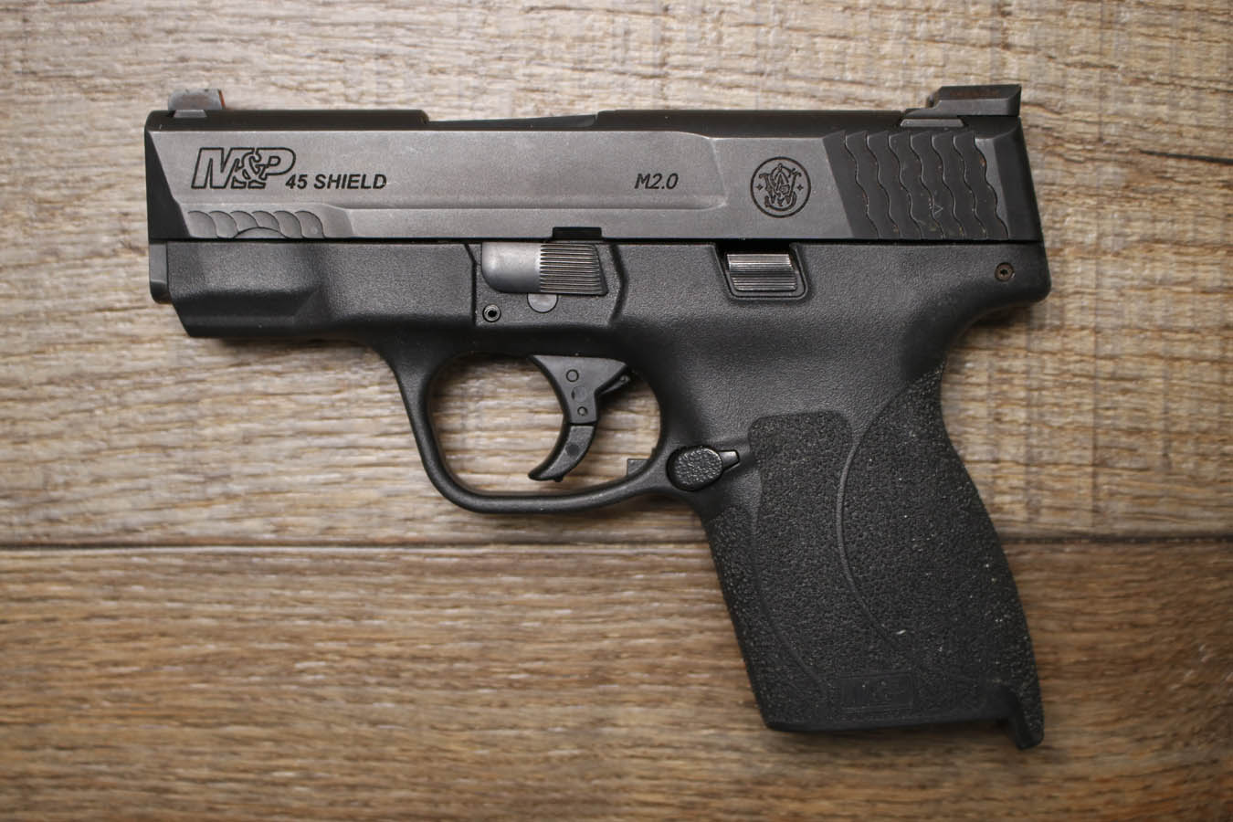 SMITH AND WESSON M&P45 Shield M2.0 45 ACP Police Trade-In Pistol (No Magazine)