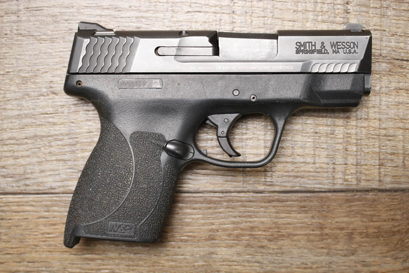 SMITH AND WESSON M&P45 Shield 45 ACP Police Trade-In Pistol (No Magazine)