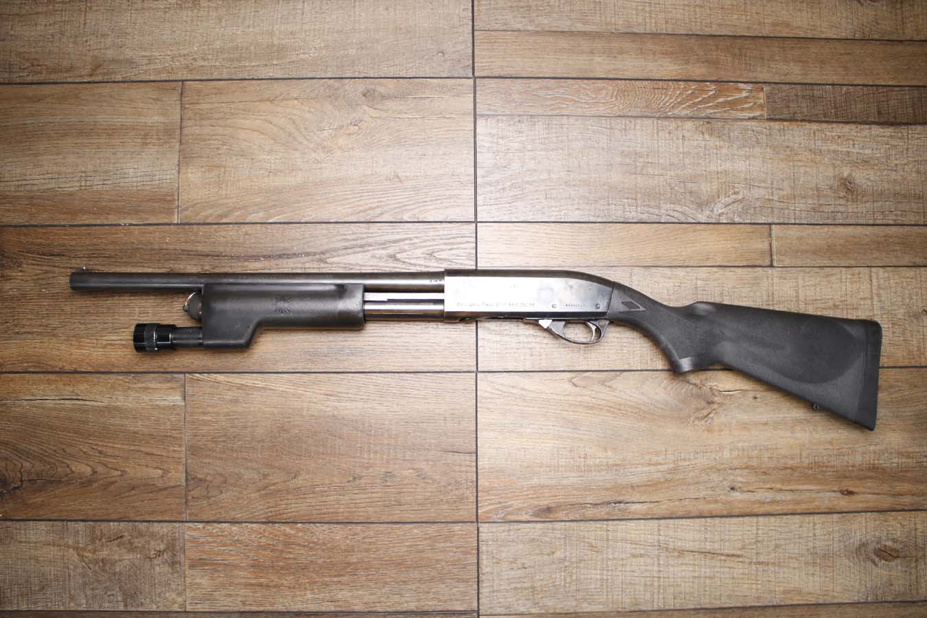 REMINGTON 870 Magnum 12GA Police Trade-In Shotgun with Flashlight Forend
