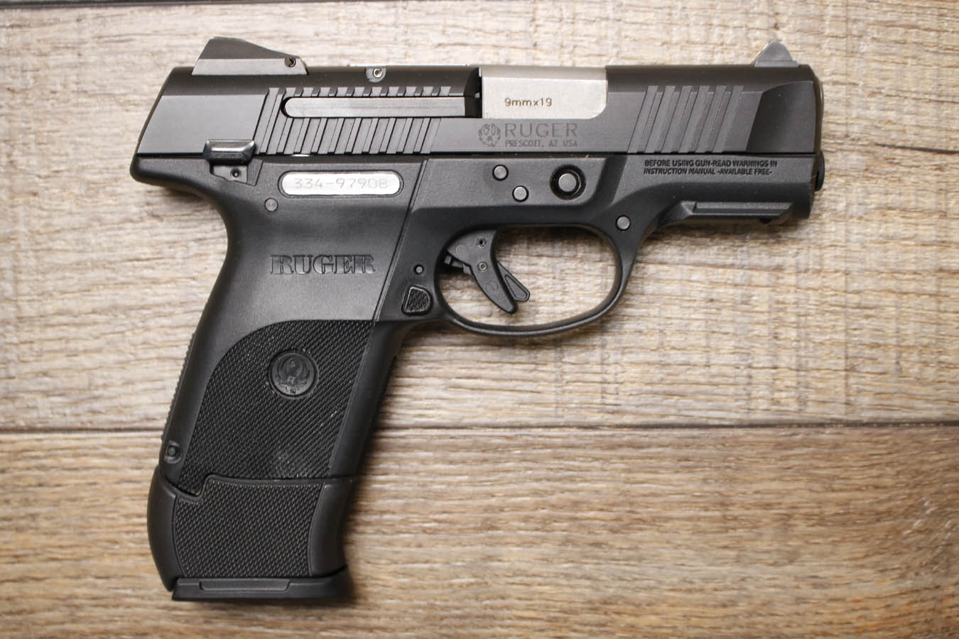RUGER SR9C 9mm Police Trade-In Pistol