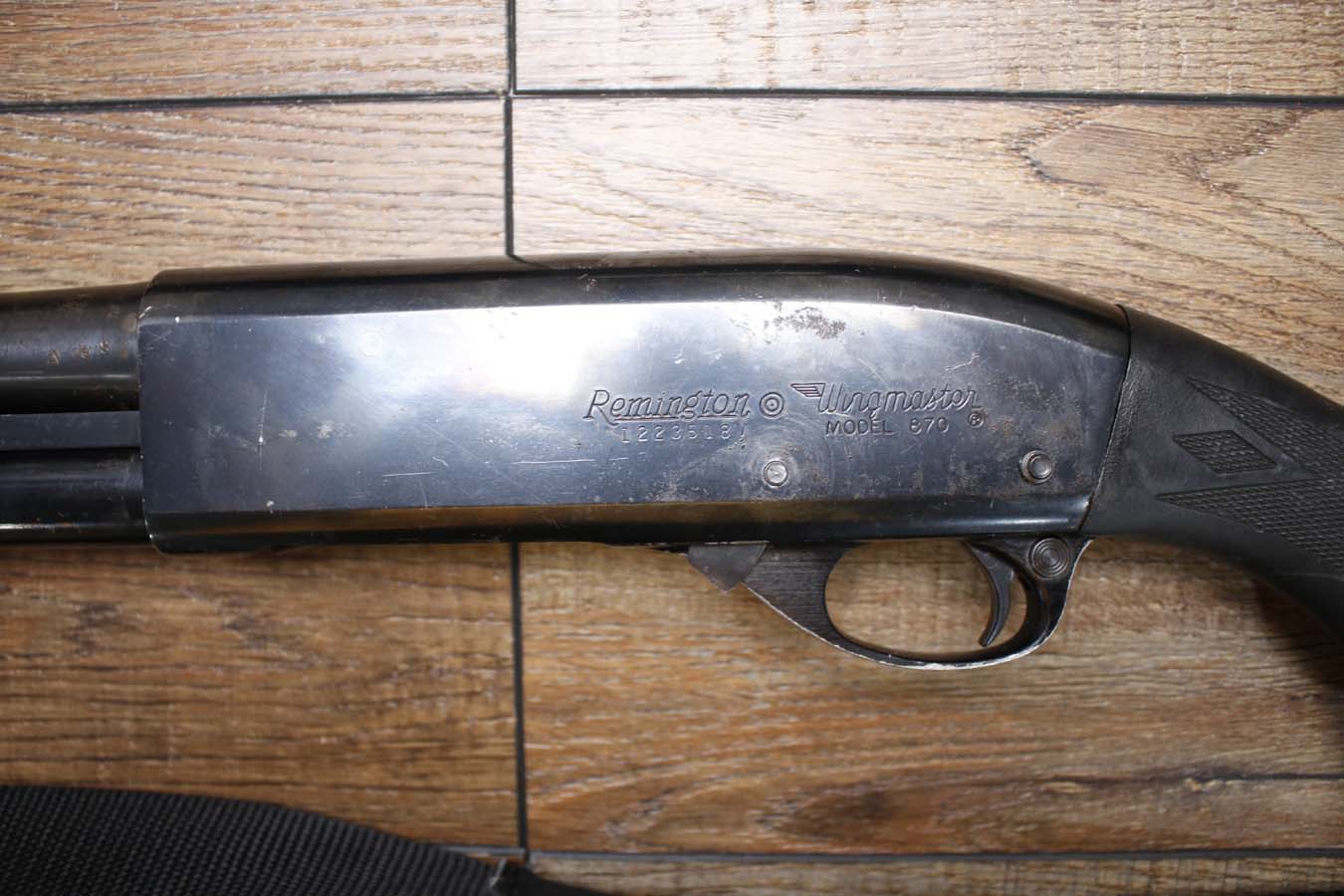 REMINGTON 870 Wingmaster 12GA Police Trade-in Shotguns with Surefire FOrends
