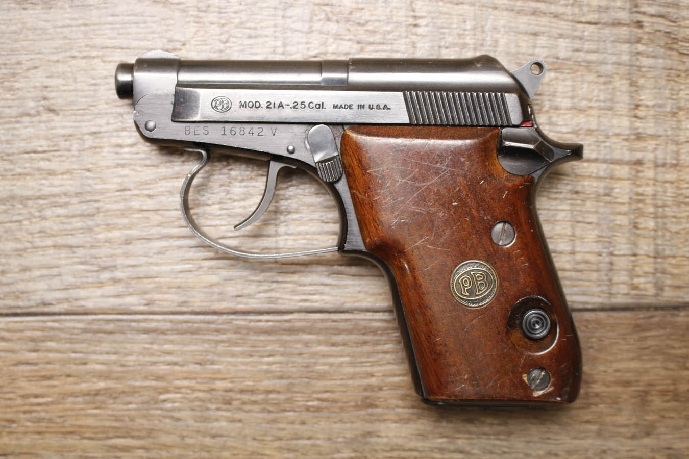 BERETTA 21A 25 ACP Police Trade-In Pistol