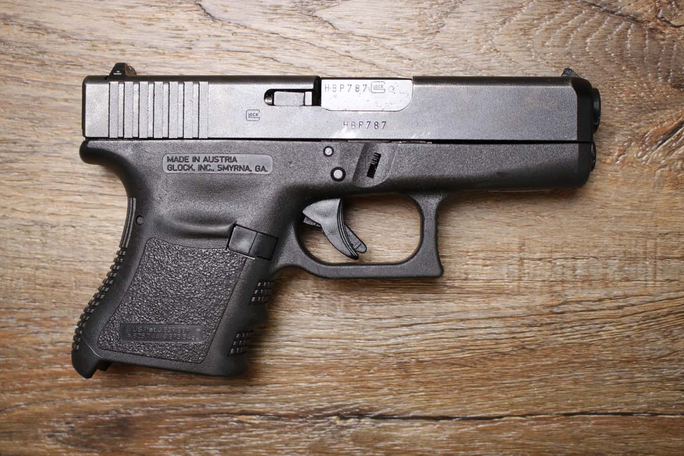 GLOCK 36 Gen 3 45 ACP Police Trade-In Pistol (No Magazine)