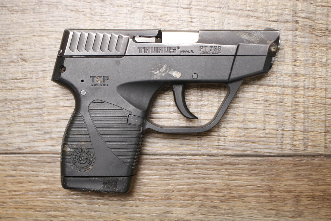 TAURUS PT738 TCP 380 ACP Police Trade-In Pistol
