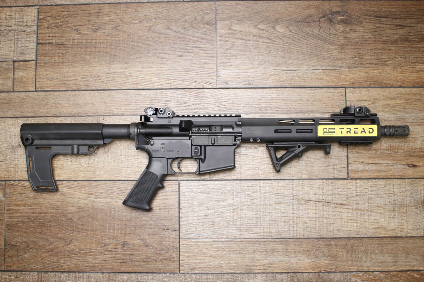 PALMETTO STATE ARMORY Letsgo-15 5.56mm Police Trade-In Limited Joe Biden Lets Go Brandon AR Pistol with SIG M400 Upper