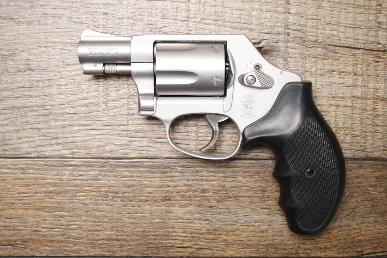 SMITH AND WESSON 637-2 38 SPL Police Trade-In Revolver