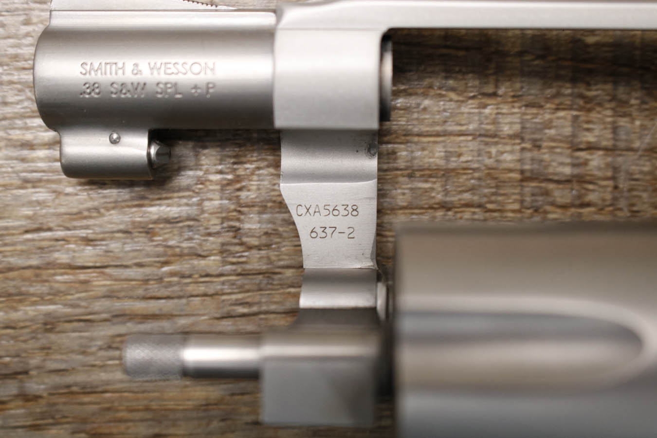 SMITH AND WESSON 637-2 38 SPL Police Trade-In Revolver