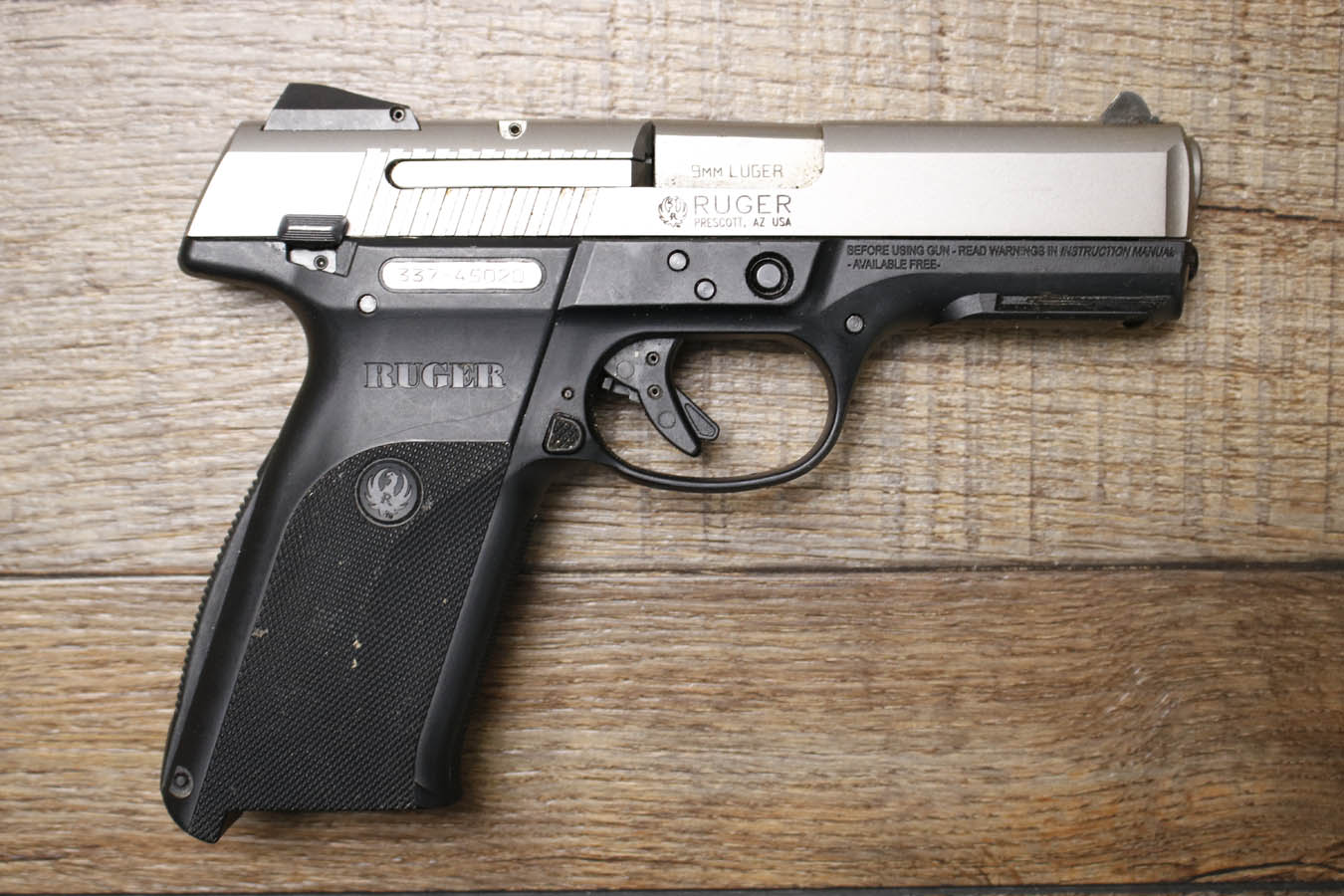 RUGER SR9 9mm Police Trade-In Pistol (No Magazine)