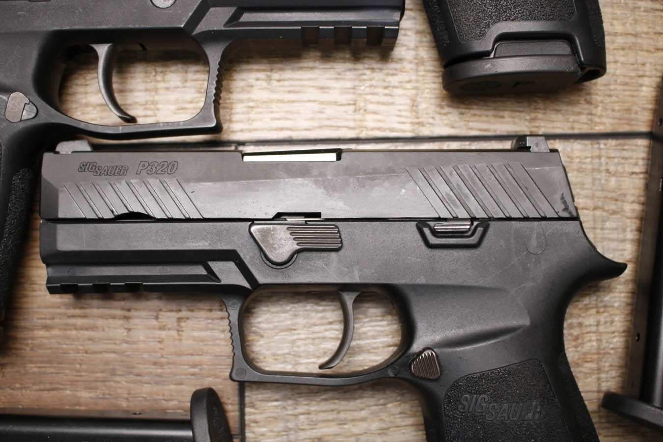 SIG SAUER P320 40 S&W Police Trade-In Pistols with Three Magazines