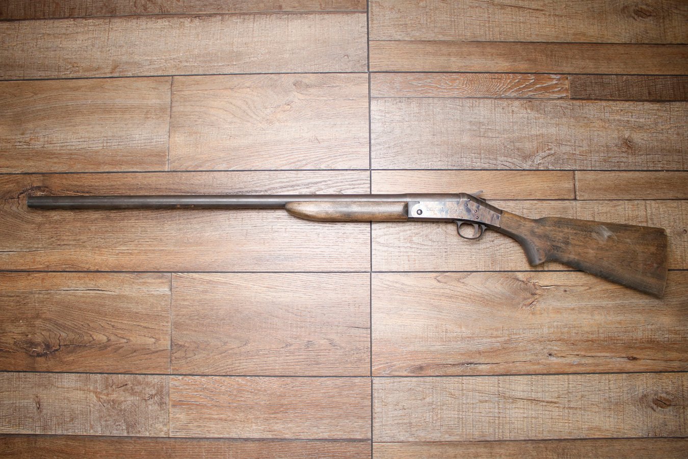 HARRINGTON  RICHARDSON Topper 58 12 GA Police Trade-In Shotgun