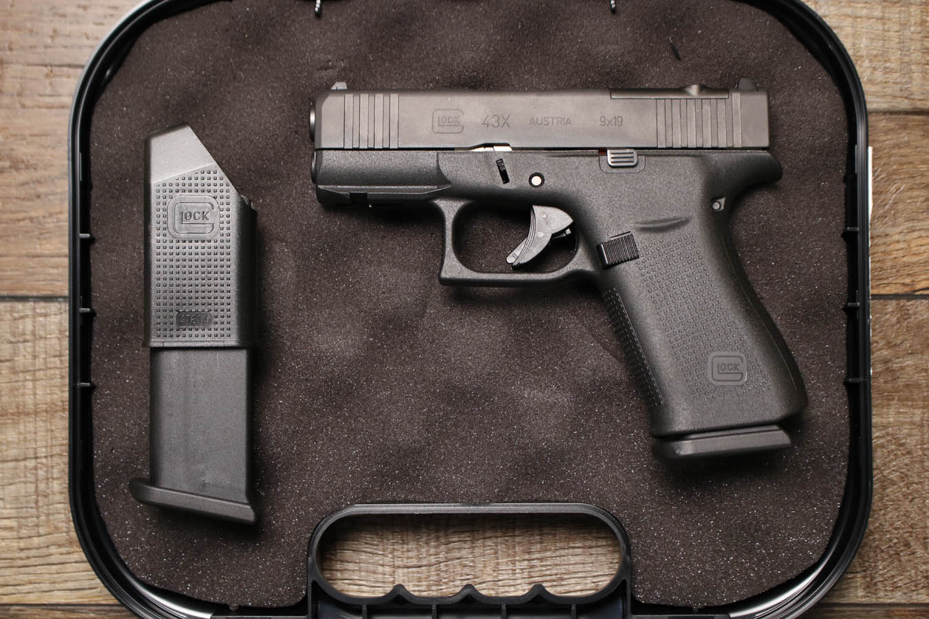 GLOCK 43X MOS 9mm Optic Ready Police Trade-in Pistol