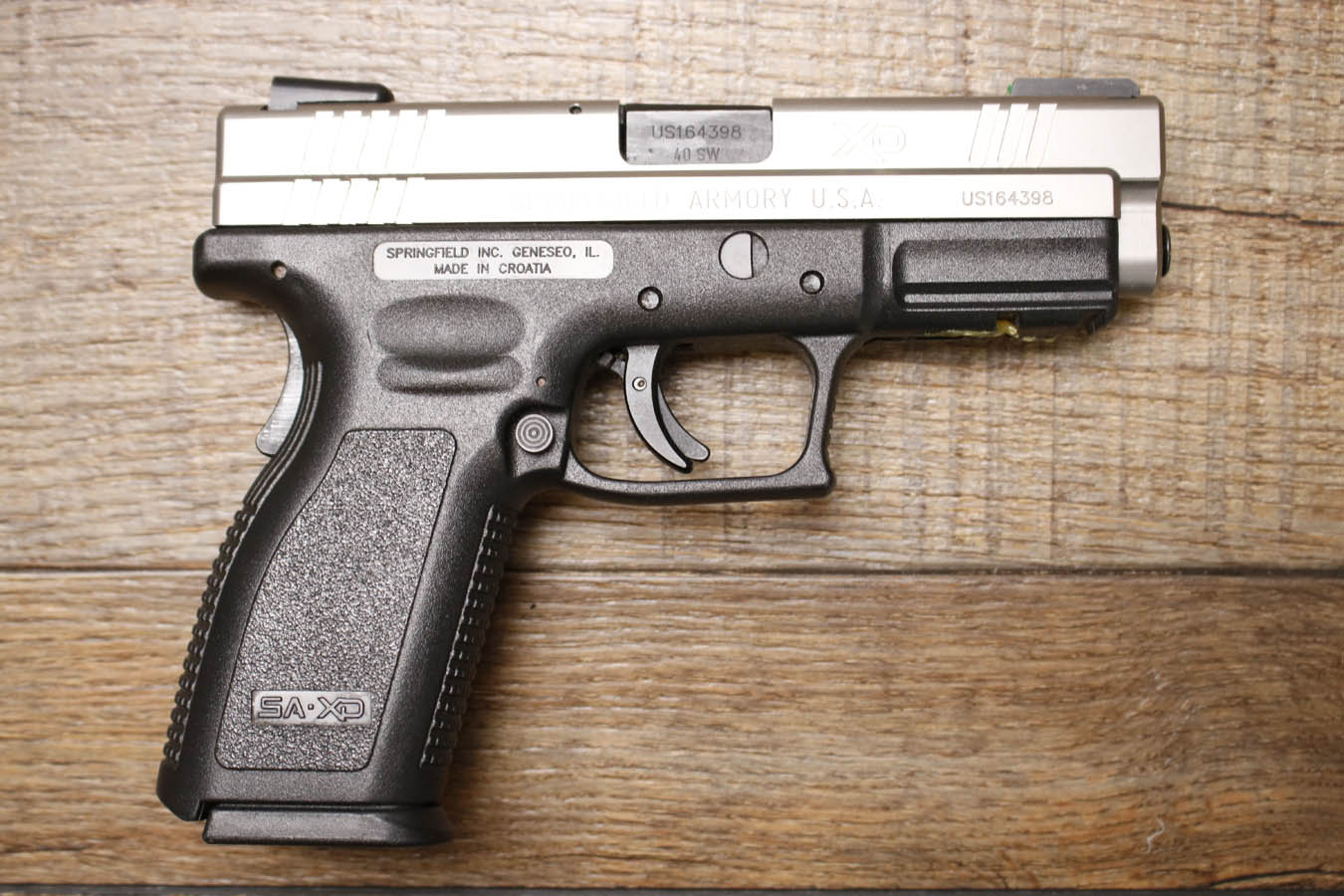 SPRINGFIELD XD-40 40 S&W Police Trade-In Pistol