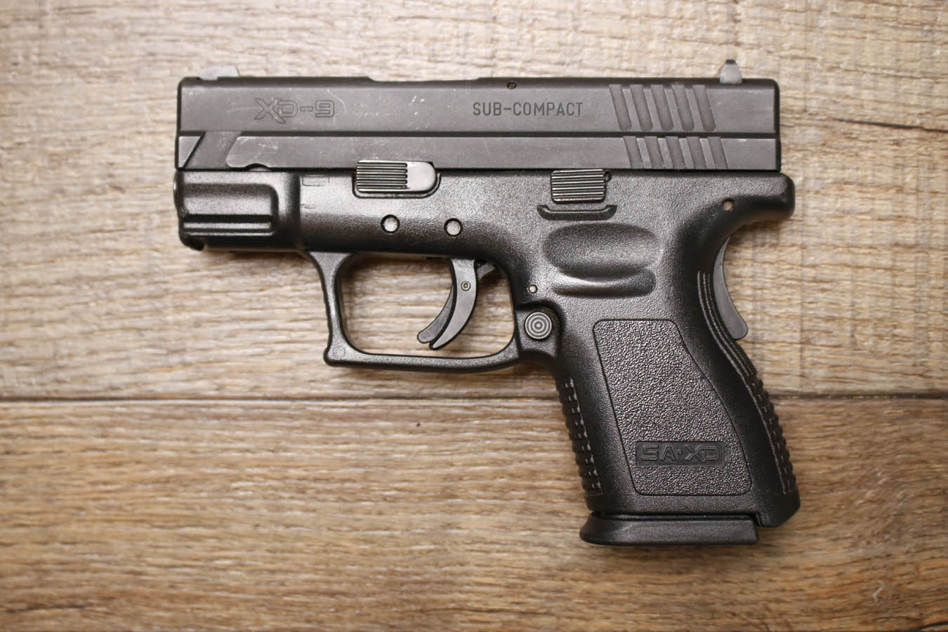 SPRINGFIELD XD-9 Subcompact 9mm Police Trade-In Pistol