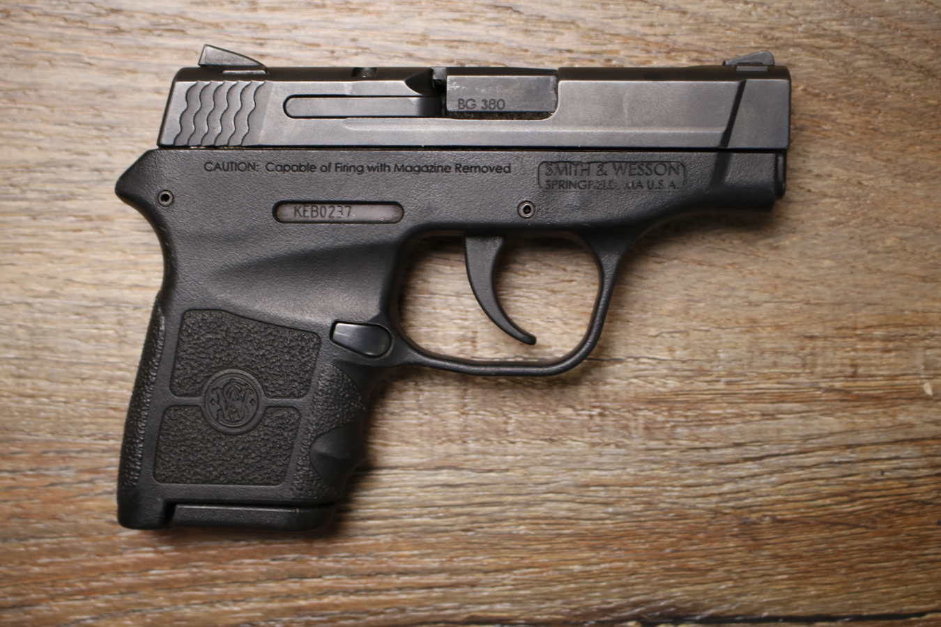 SMITH AND WESSON Bodyguard 380 ACP Police Trade-In Pistol