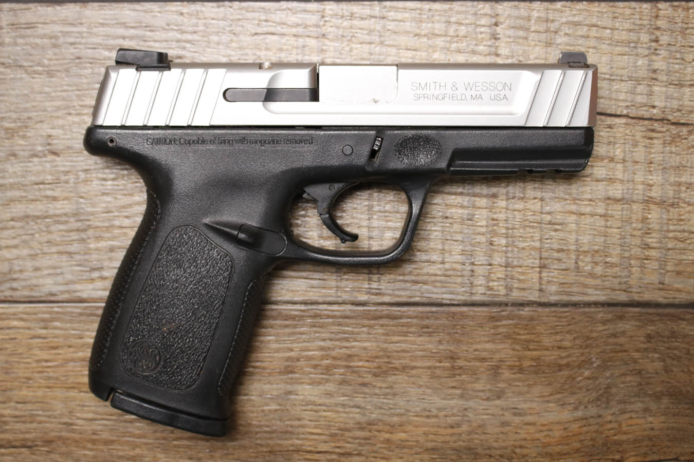 SMITH AND WESSON SD9VE 9mm Police Trade-In Pistol 