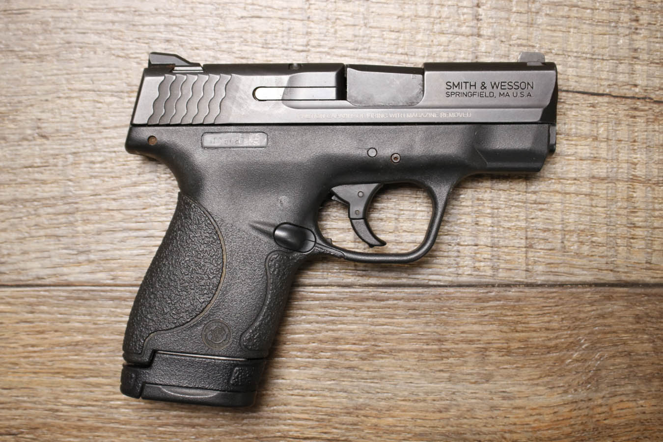 SMITH AND WESSON M&P9 Shield 9mm Police Trade-In Pistol