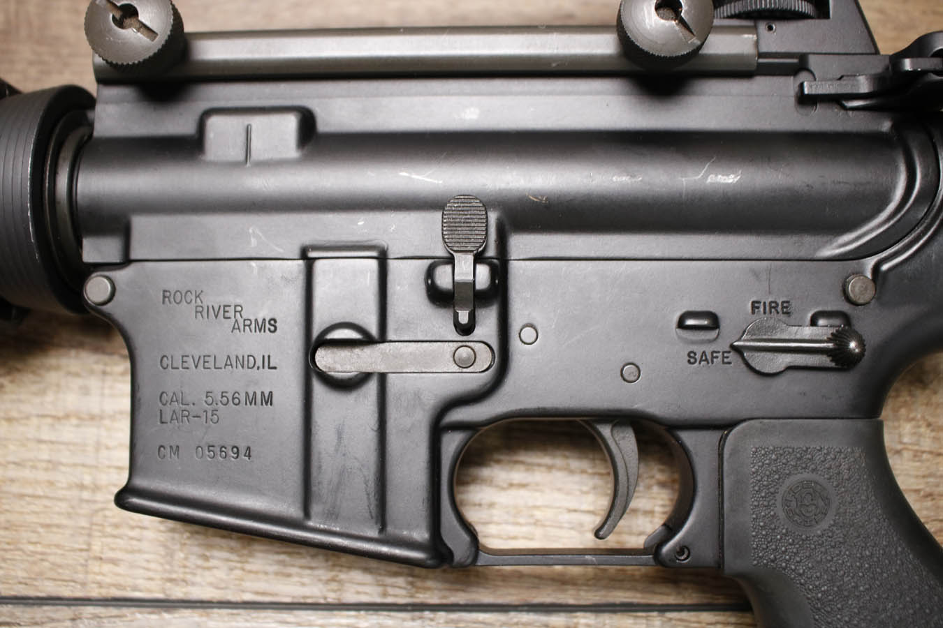ROCK RIVER ARMS LAR-15 5.56mm Police Trade-In Rifle with Law Enforcement Only Rollmark (No Magazine)